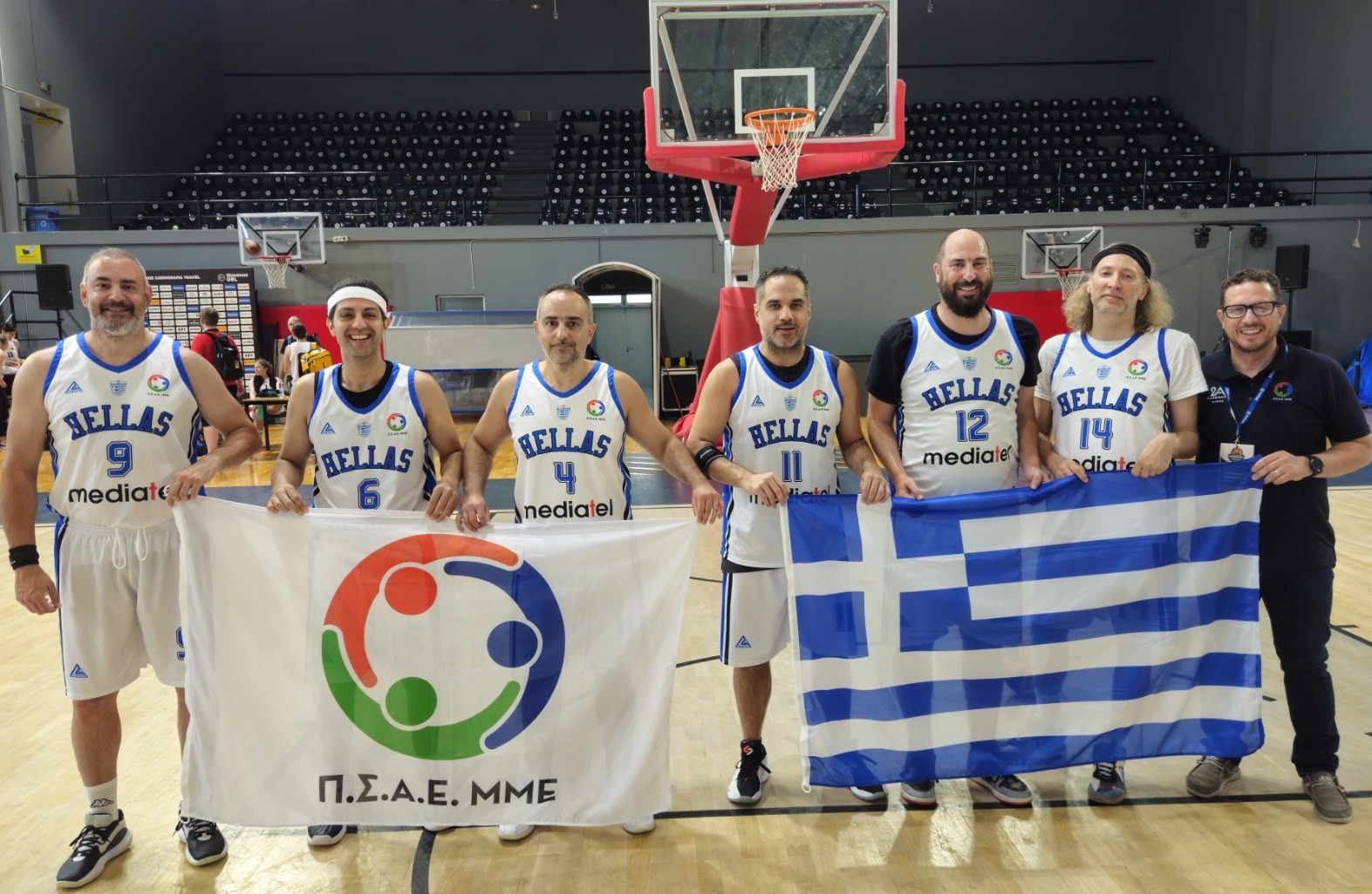Ξανά στις επάλξεις η ομάδα 40+ του Π.Σ.Α.Ε. ΜΜΕ για το 13ο Ευρωπαϊκό Πρωτάθλημα Μπάσκετ Βετεράνων